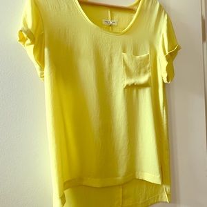 PRICE DROP! rag & bone New York silk pocket tee shirt